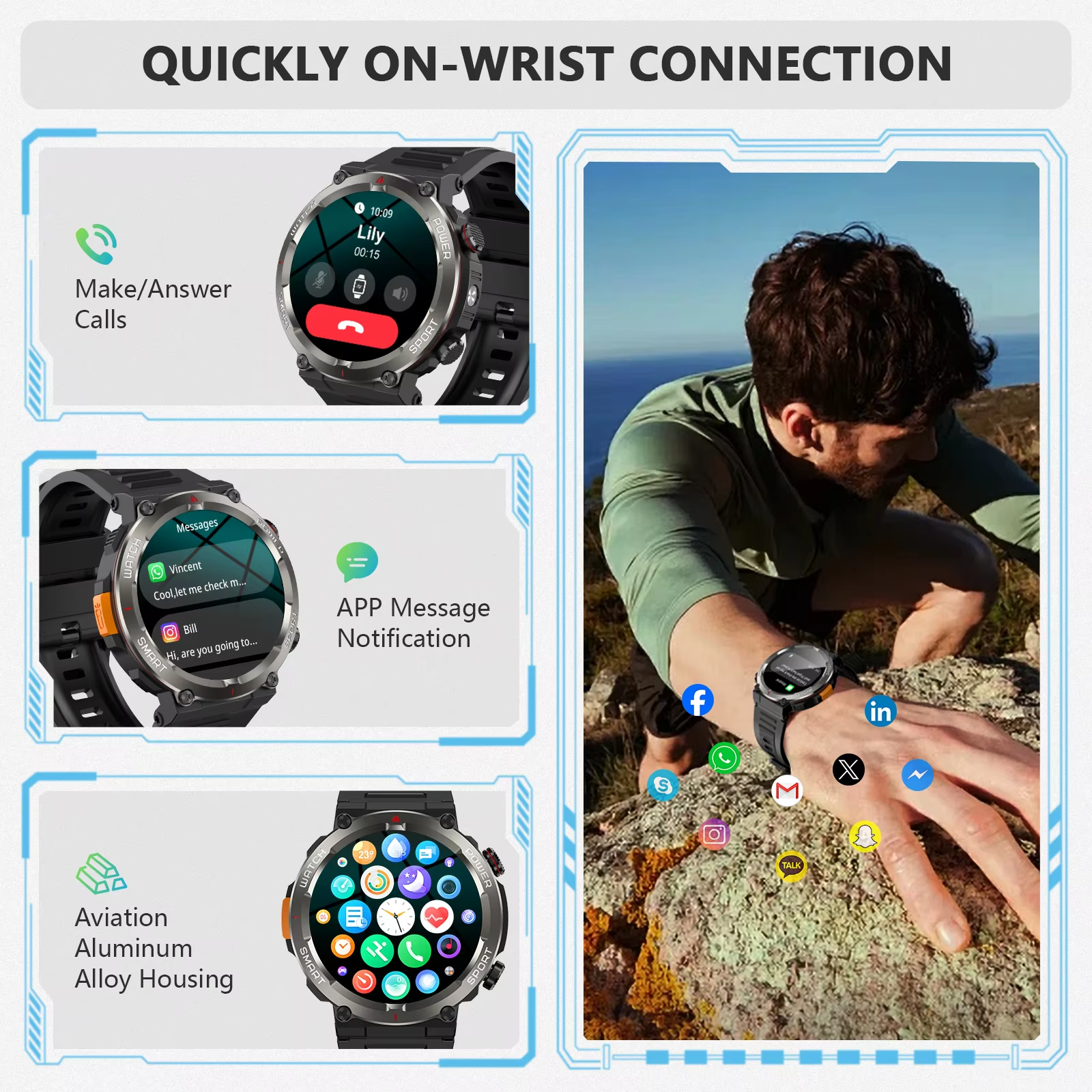 Blackview W50Pro Bluetooth Cal - Outdoor Camping Japan reseña y precio