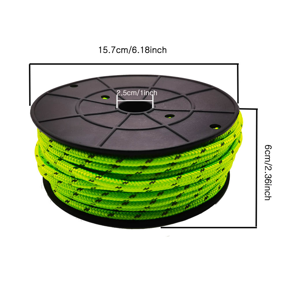 30M Reflective Paracord 6mm Pa - Outdoor Camping Extension Cord reseña y precio