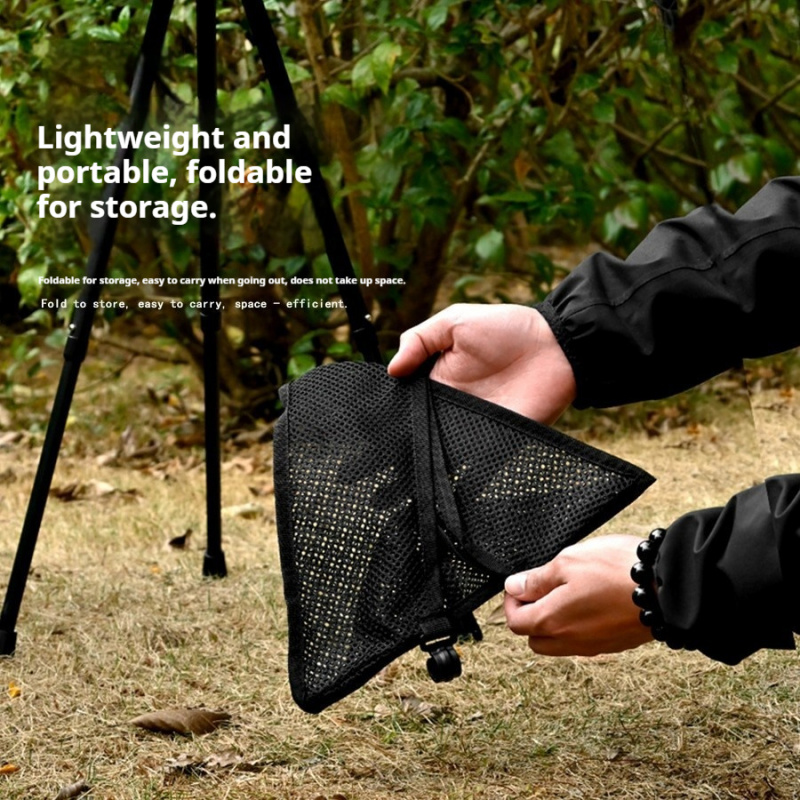 Portable Triangular Under Tabl - Outdoor Camping Table With Storage reseña y precio