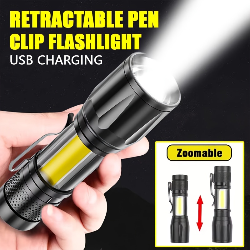 Mini LED Flashlight COB Floodl - Outdoor Camping Accessories reseña y precio