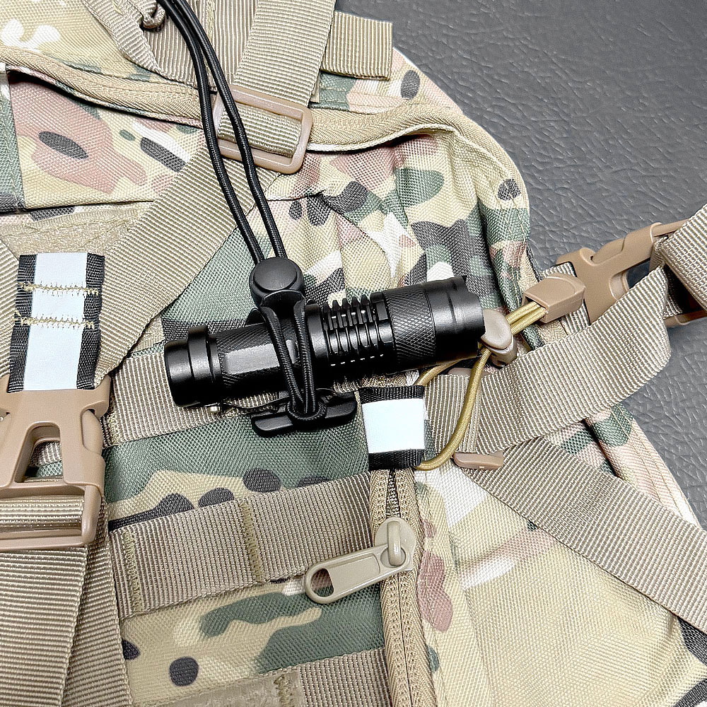 Flashlight Clip Outdoor Backpa - Outdoor Camping Hiking reseña y precio