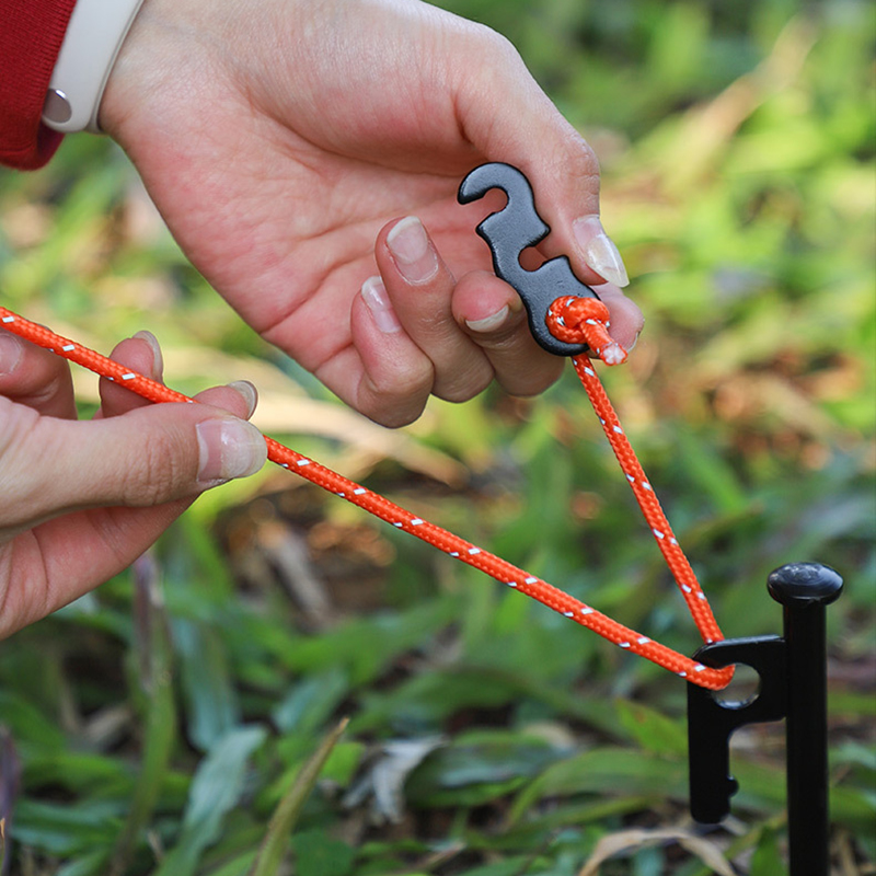 5/20Pcs Guyline Tensioner Alum - Outdoor Camping Extension Cord reseña y precio
