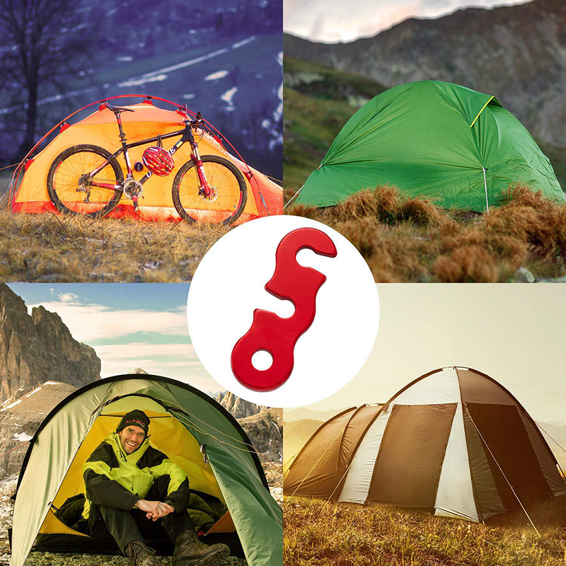 5/20Pcs Guyline Tensioner Alum - Outdoor Camping Extension Cord reseña y precio