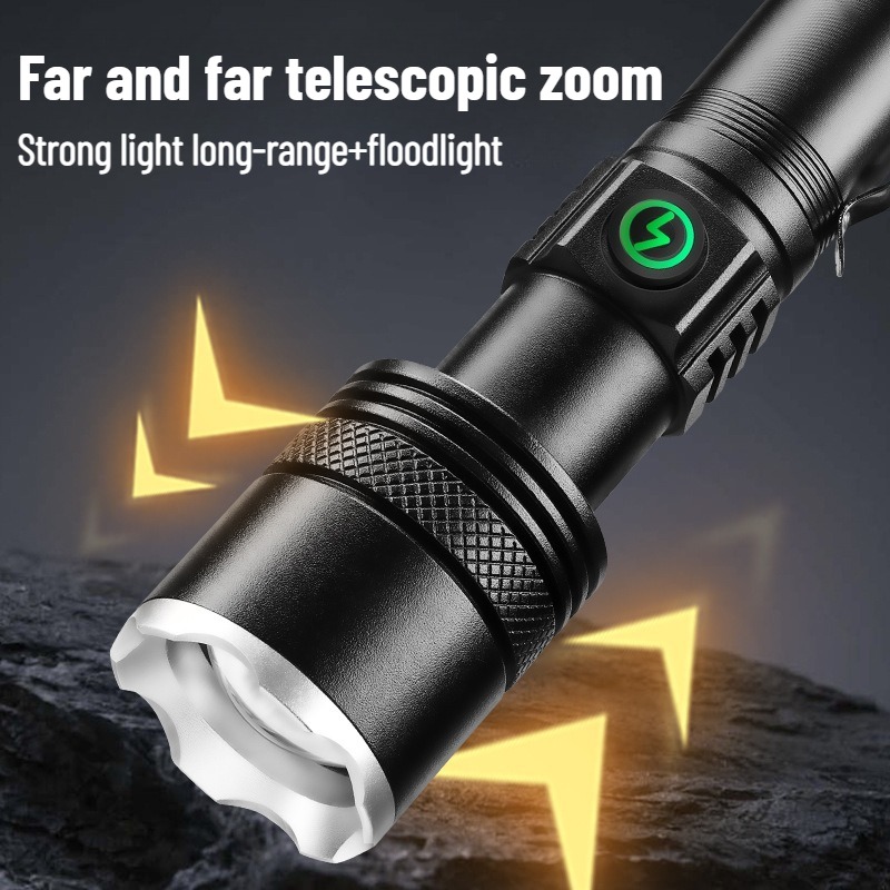 Rechargeable LED Flashlight Zo - Outdoor Camping Hiking reseña y precio