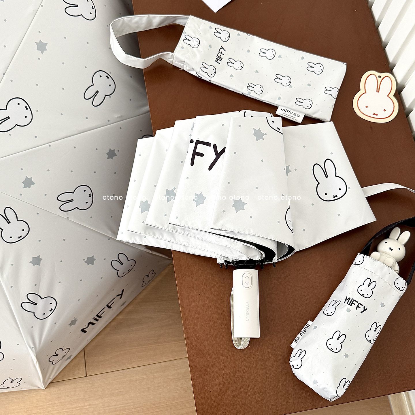 Lovable Kawaii Miffy Umbrella  - Outdoor Camping Japan reseña y precio