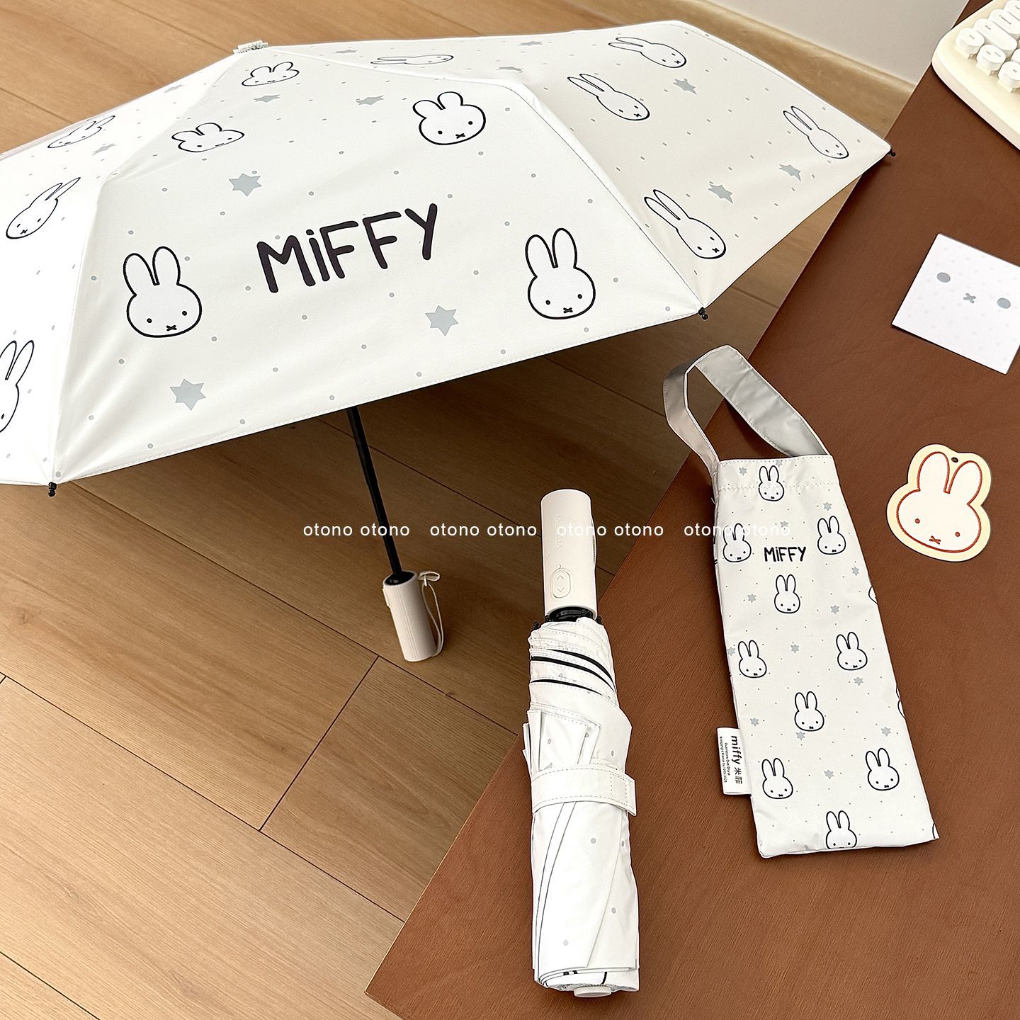 Lovable Kawaii Miffy Umbrella  - Outdoor Camping Japan reseña y precio
