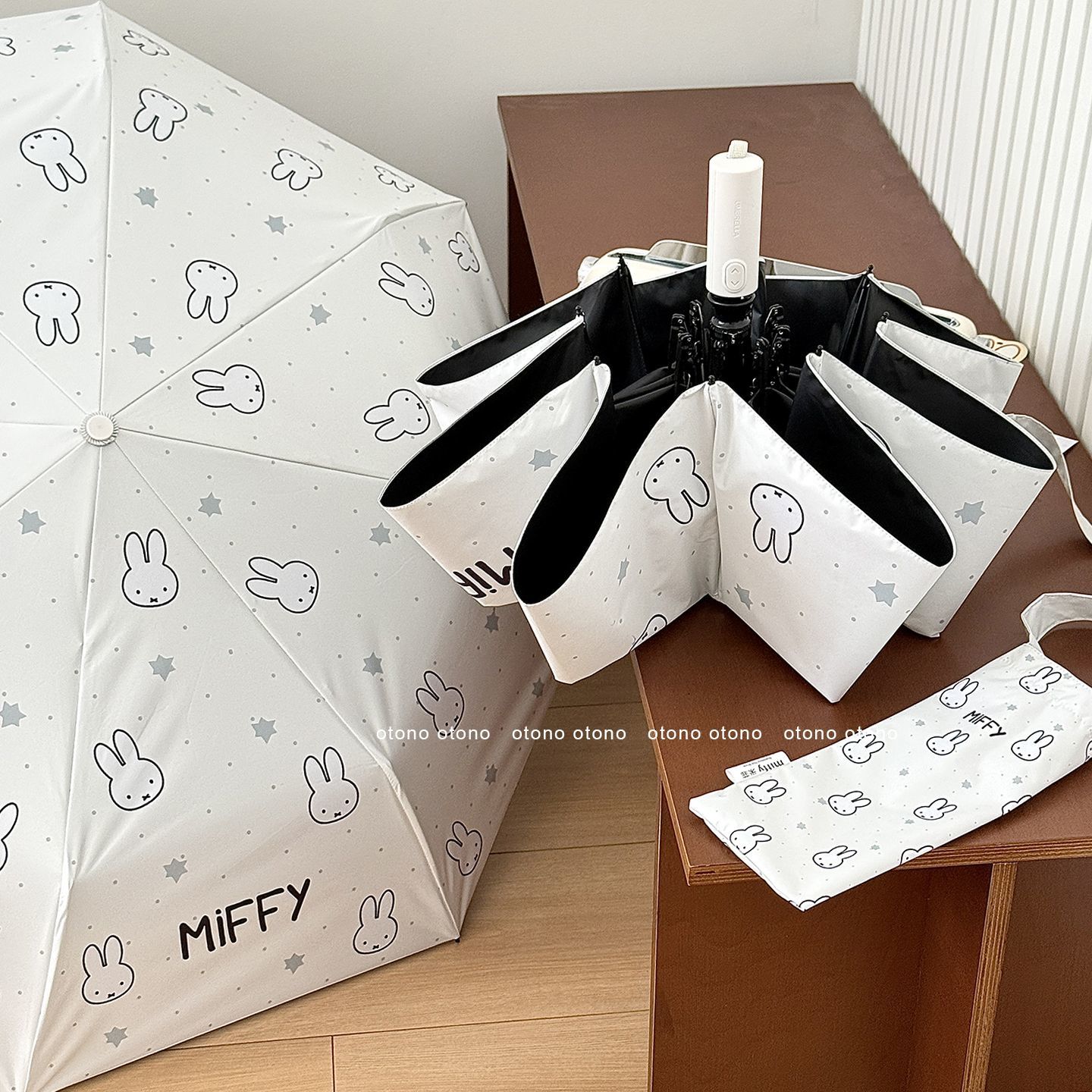 Lovable Kawaii Miffy Umbrella  - Outdoor Camping Japan reseña y precio