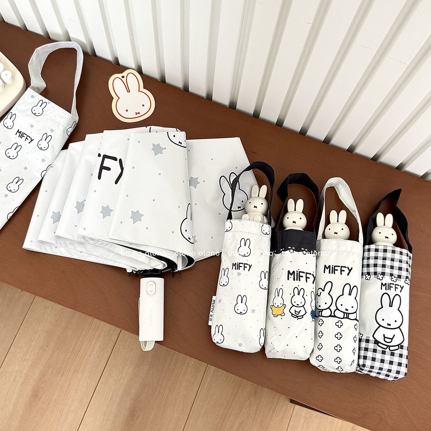 Lovable Kawaii Miffy Umbrella  - Outdoor Camping Japan reseña y precio