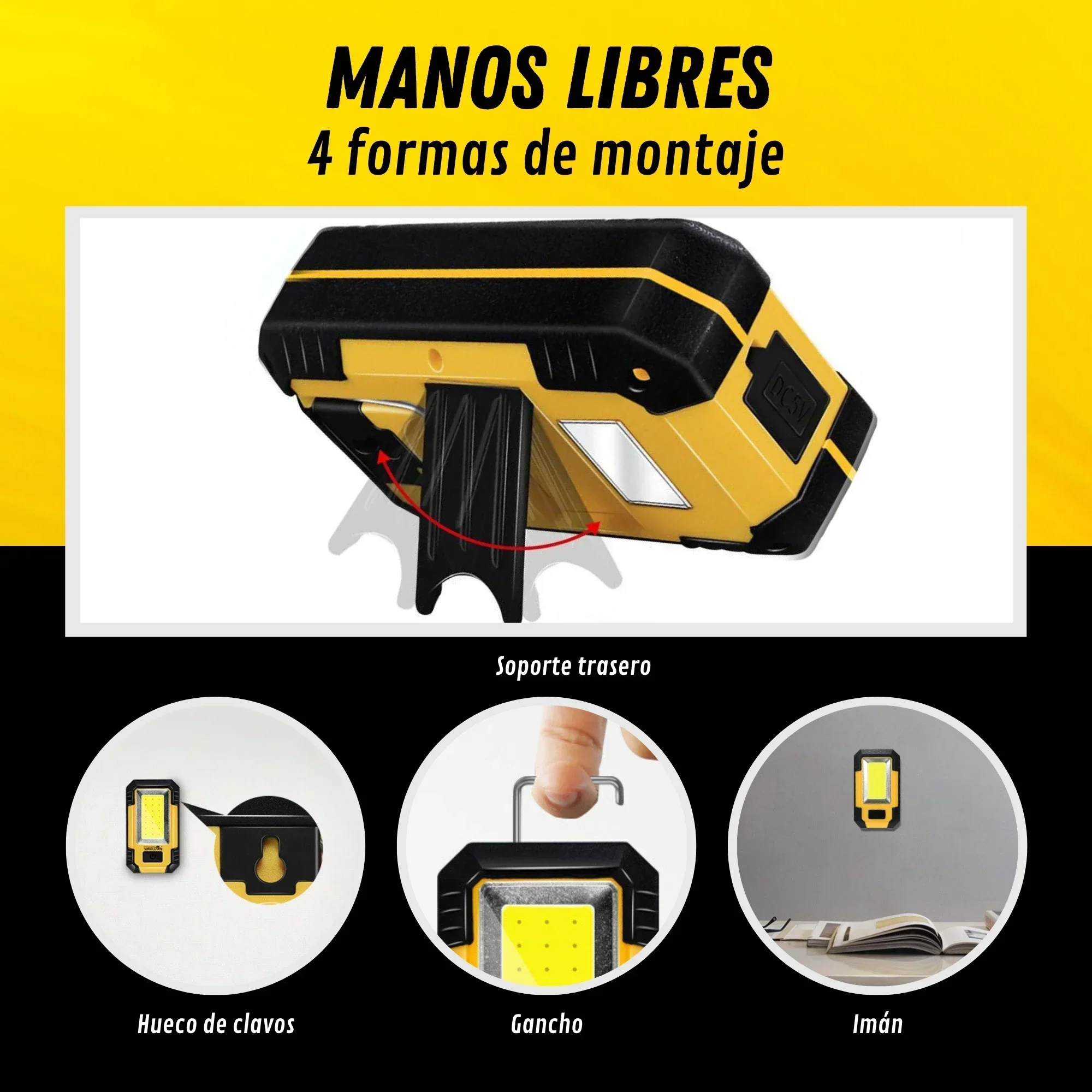 Portable 4000MaH Rechargeable  - Outdoor Camping Accessories reseña y precio