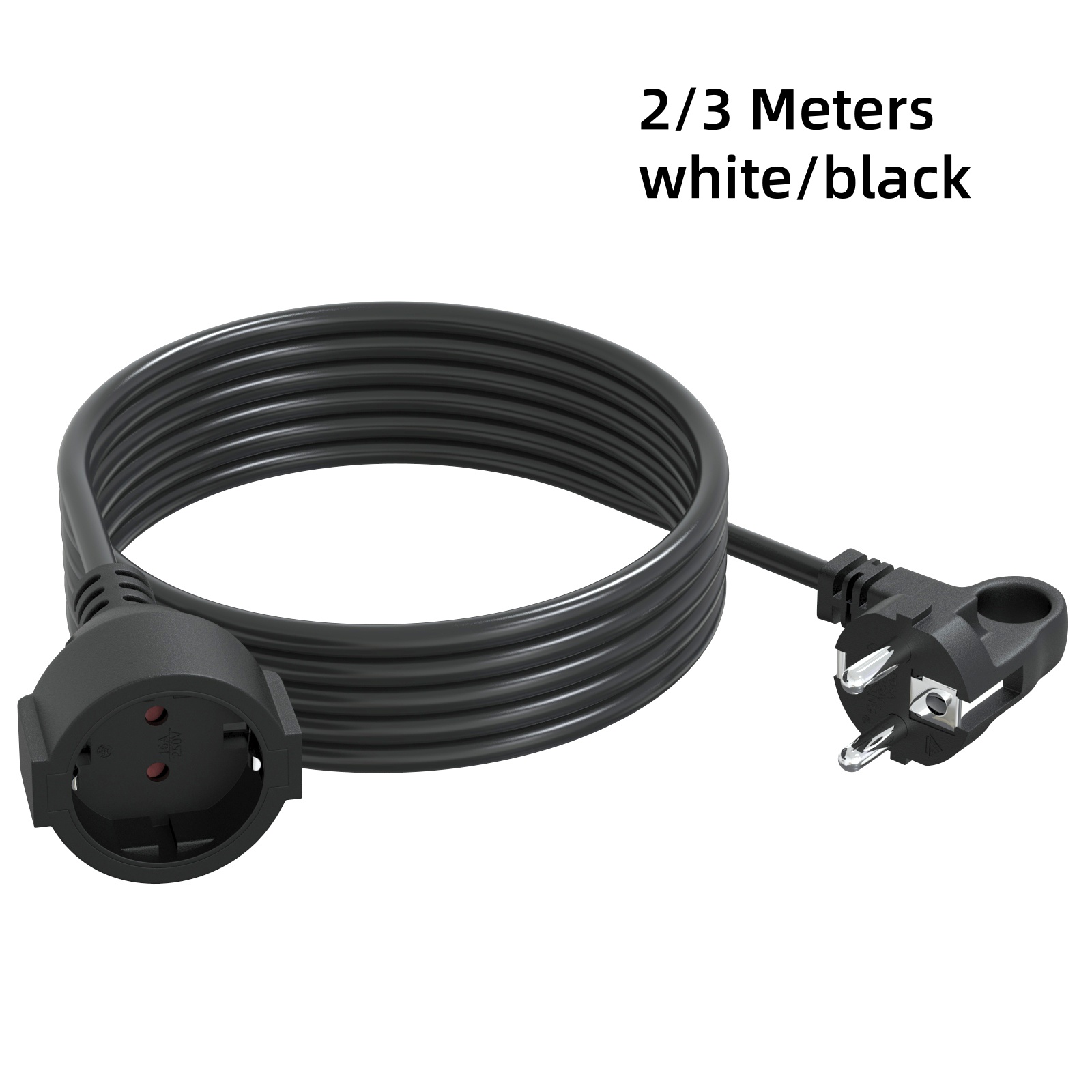 2/3/5 meters EU Power Extensio - Outdoor Camping Extension Cord reseña y precio