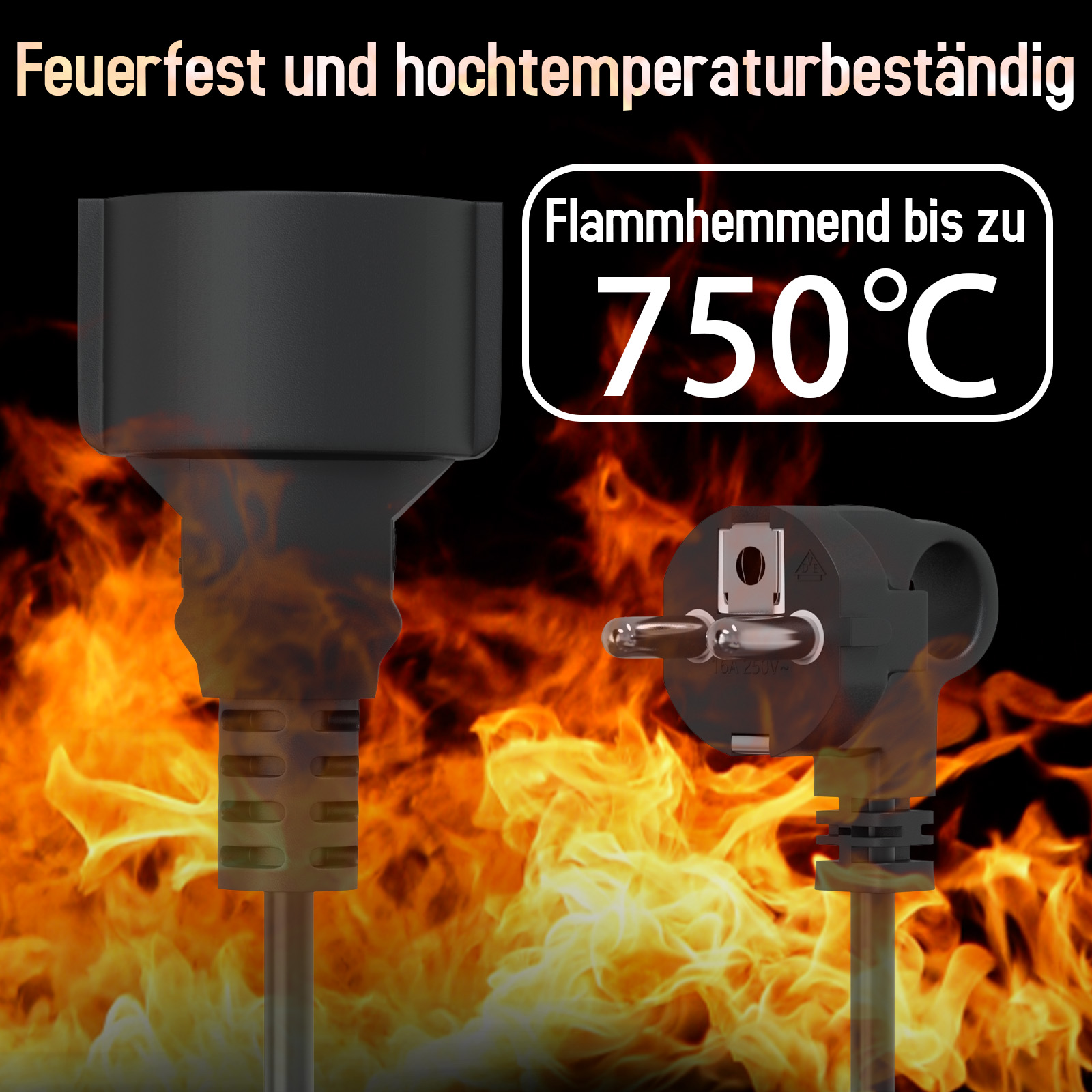 2/3/5 meters EU Power Extensio - Outdoor Camping Extension Cord reseña y precio