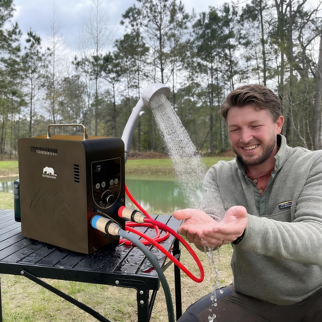 Outdoor Portable Gas Water Hea - Outdoor Camping Accessories reseña y precio