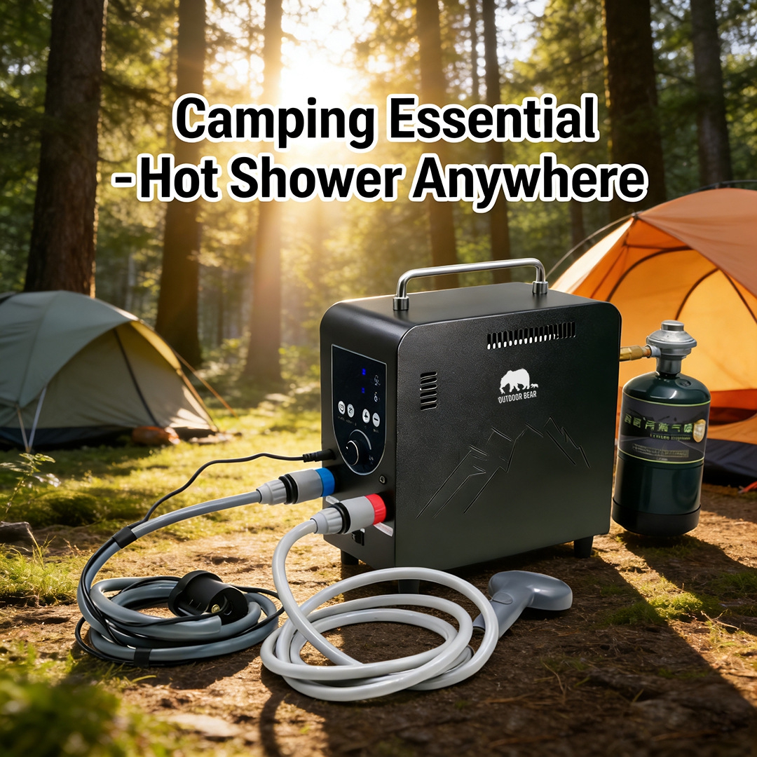 Outdoor Portable Gas Water Hea - Outdoor Camping Accessories reseña y precio