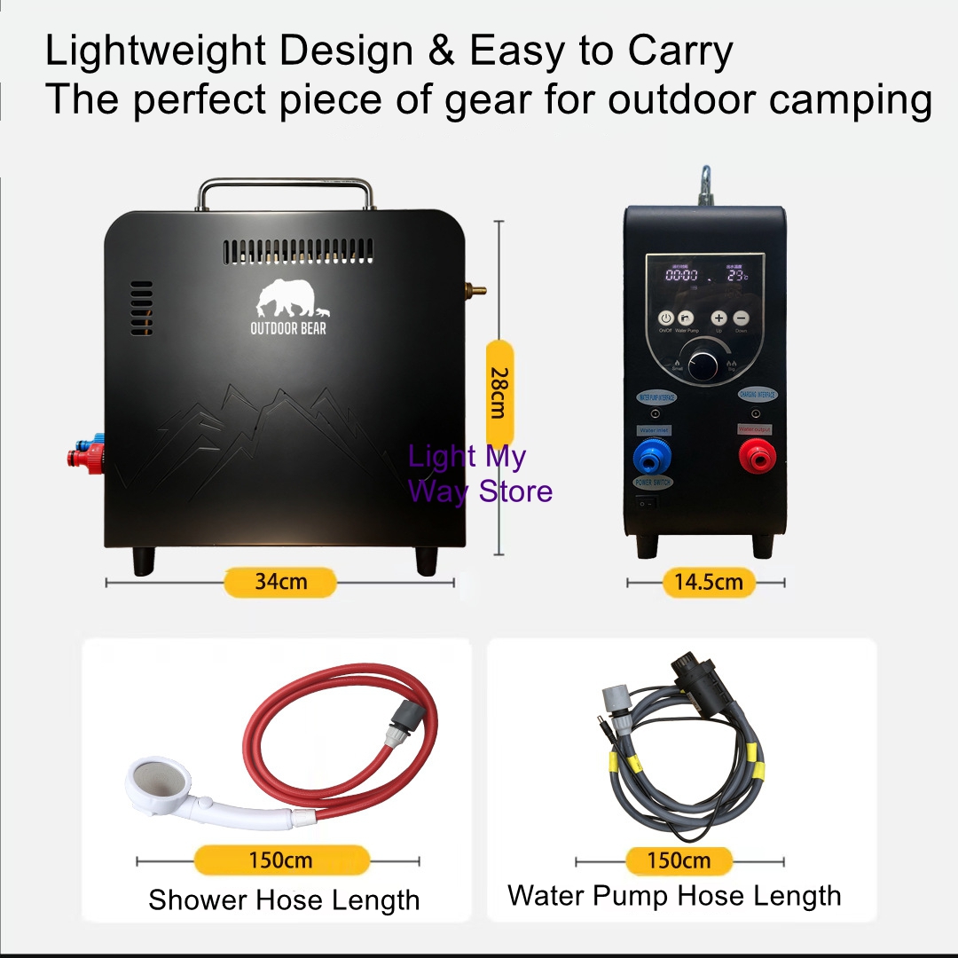 Outdoor Portable Gas Water Hea - Outdoor Camping Accessories reseña y precio