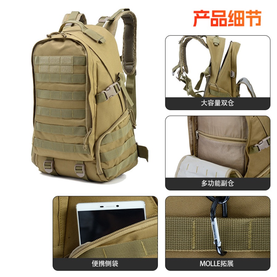 【New Arrival】Tan Tactical Mili - Outdoor Camping Hiking reseña y precio