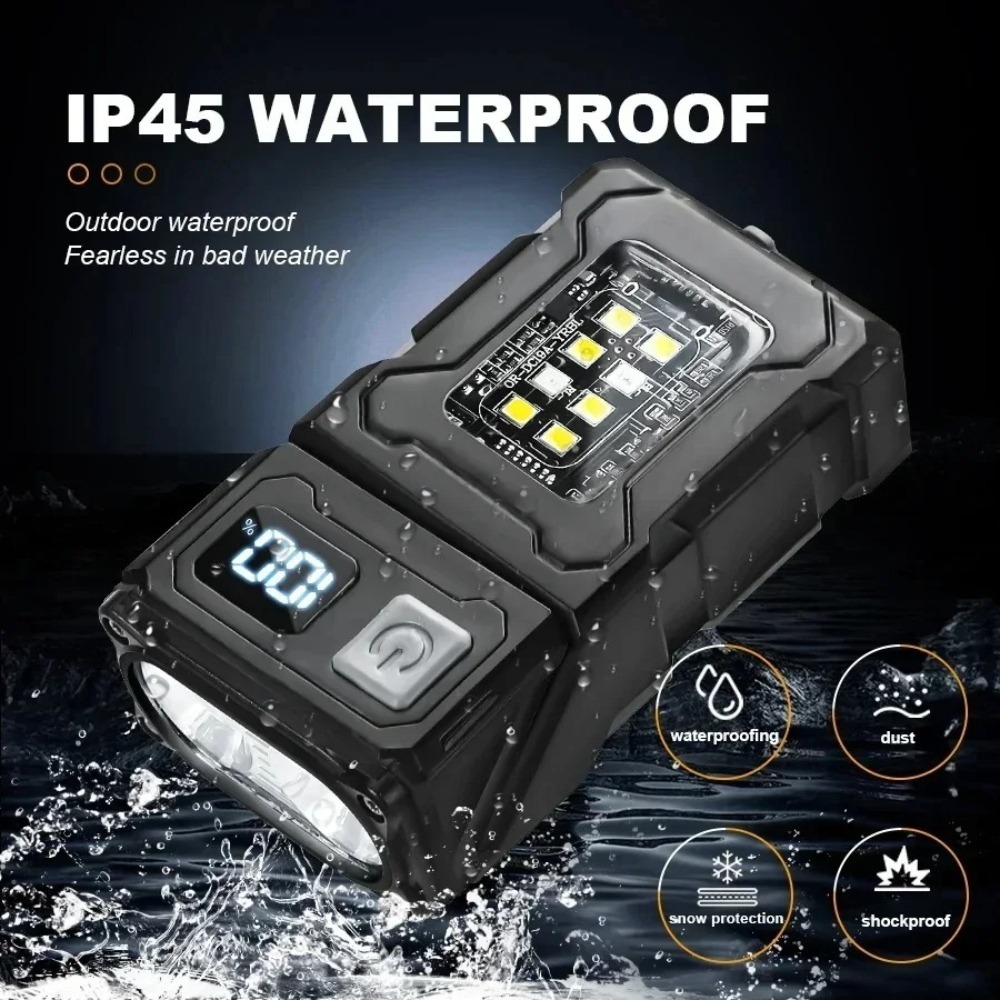 Rechargeable Mini LED Flashlig - Outdoor Camping Hiking reseña y precio