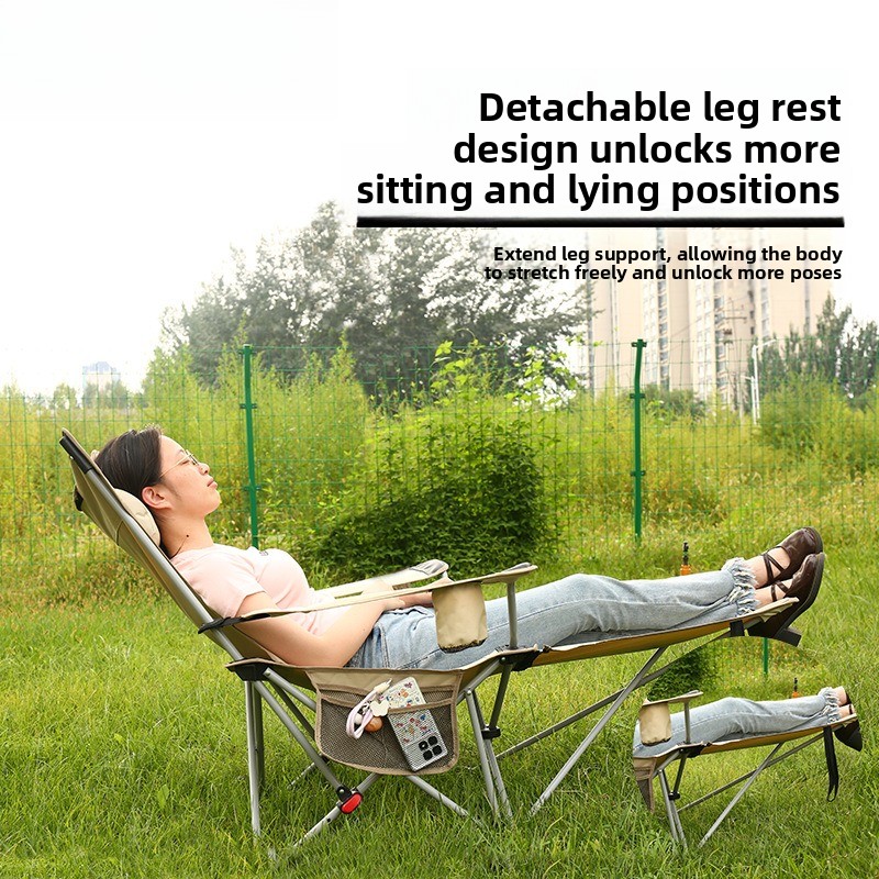 Portable Adjustable Folding Re - Outdoor Camping Recliner Chairs reseña y precio