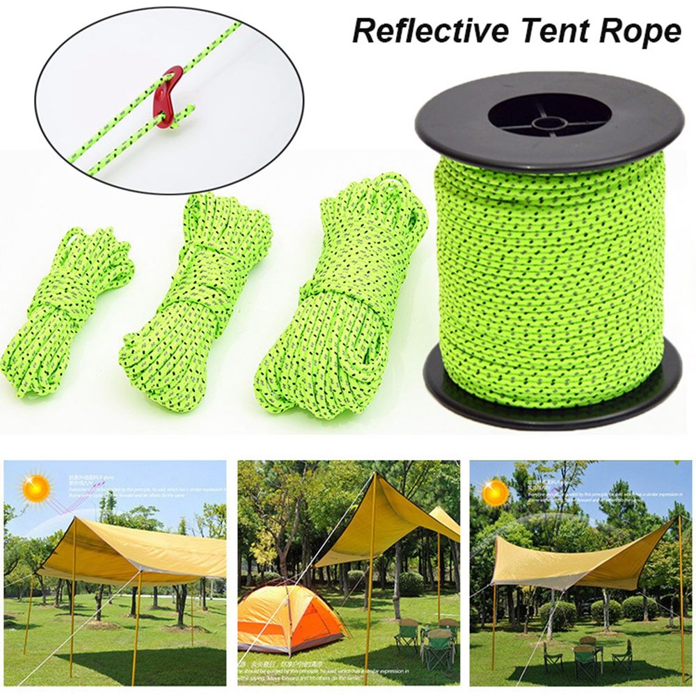 5/10/20/100M Reflective Tent R - Outdoor Camping Extension Cord reseña y precio