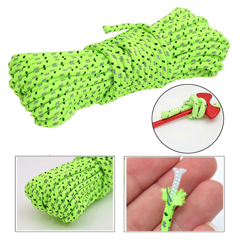 5/10/20/100M Reflective Tent R - Outdoor Camping Extension Cord reseña y precio