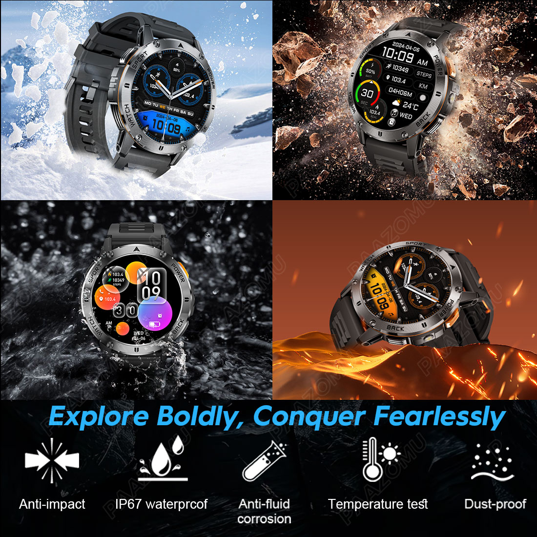 New Triathlon Sports Smart Wat - Outdoor Camping Japan reseña y precio