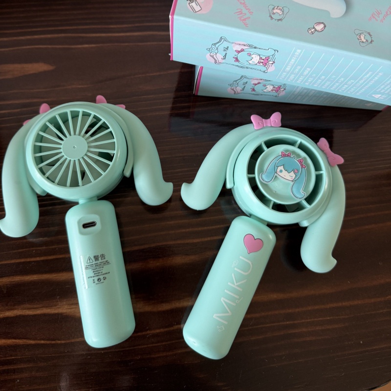 Hatsune Miku Mini Handheld Fan - Outdoor Camping Toys reseña y precio