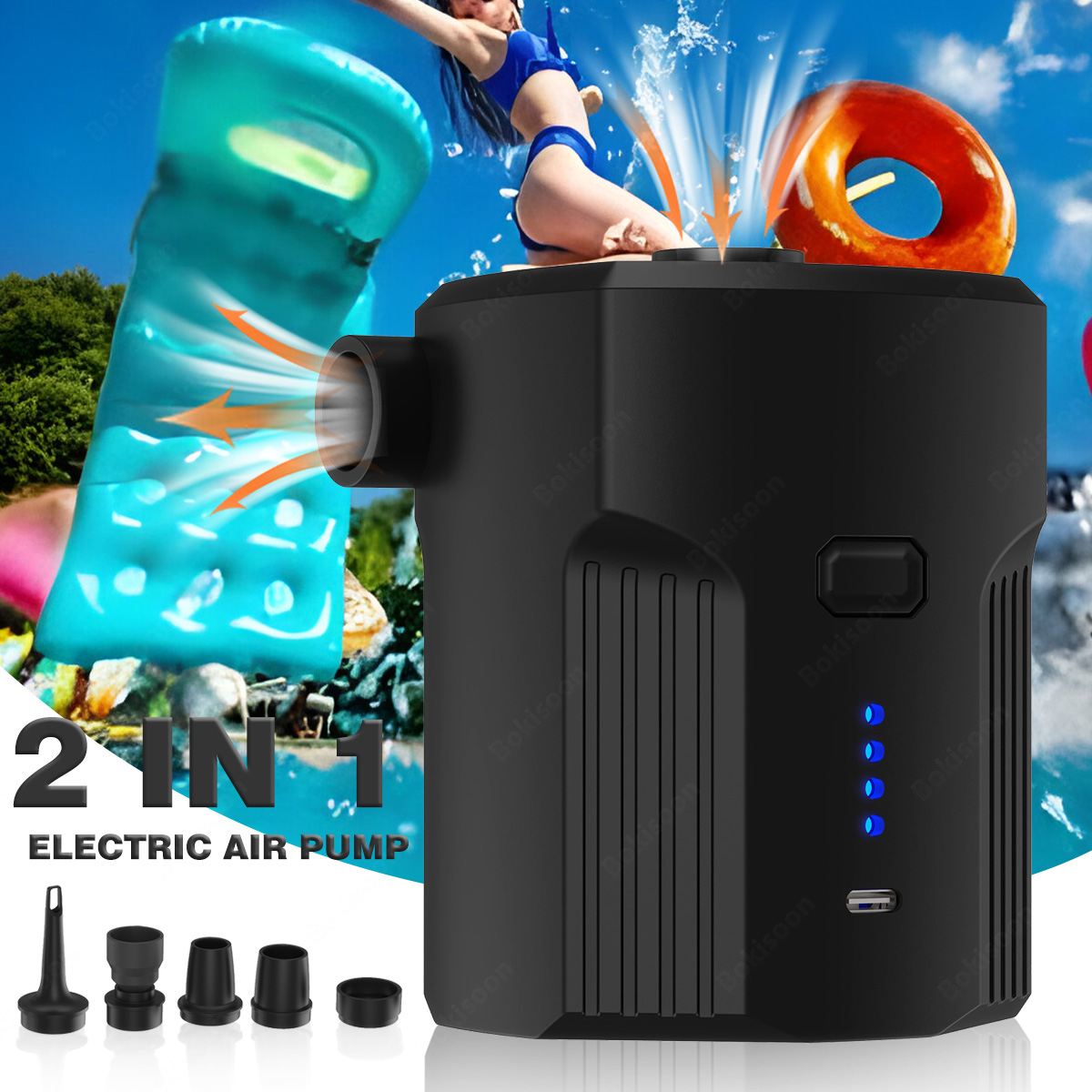 Portable Electric Air Pump for - Outdoor Camping Floor Mat reseña y precio