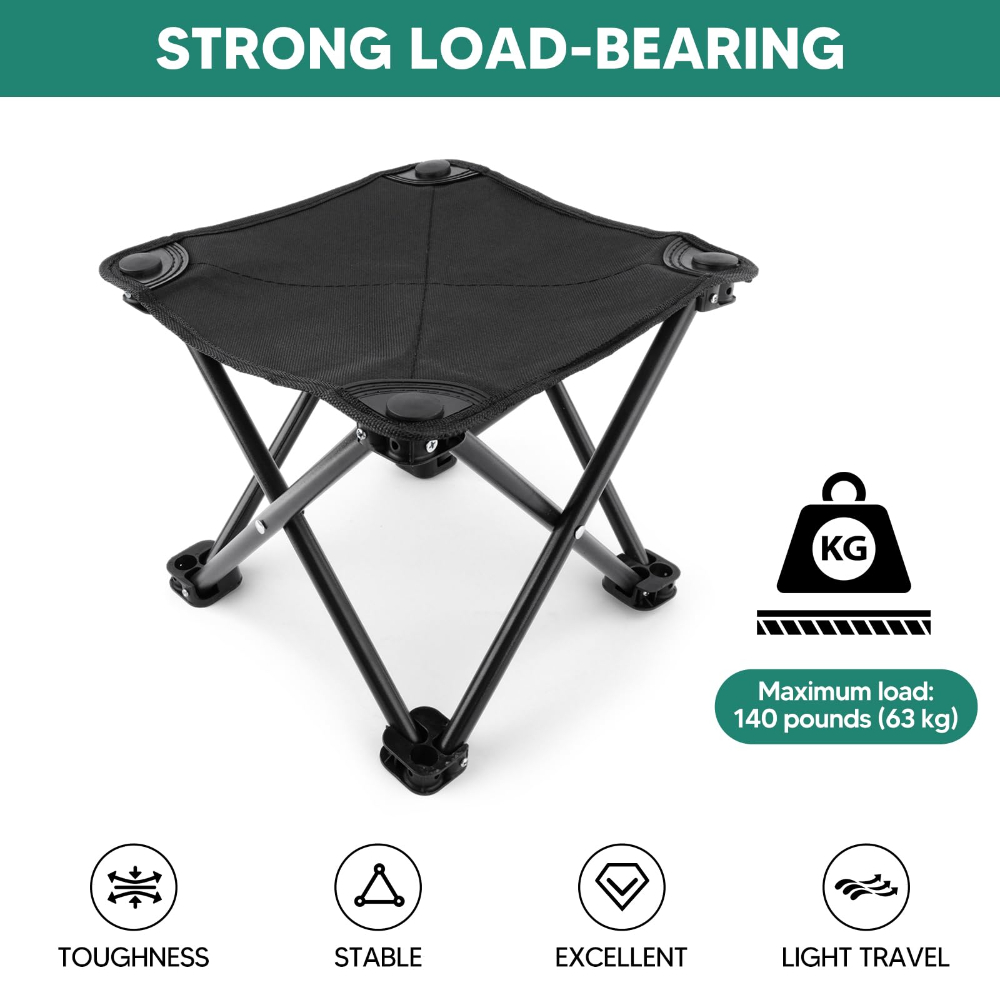 Portable Folding Stool Lightwe - Outdoor Camping Recliner Chairs reseña y precio