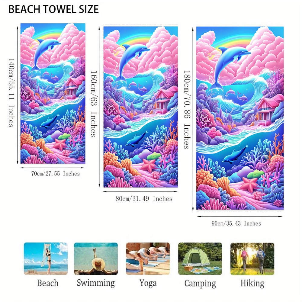 Leopard Print Bath Towel 70x14 - Outdoor Camping Blanket reseña y precio