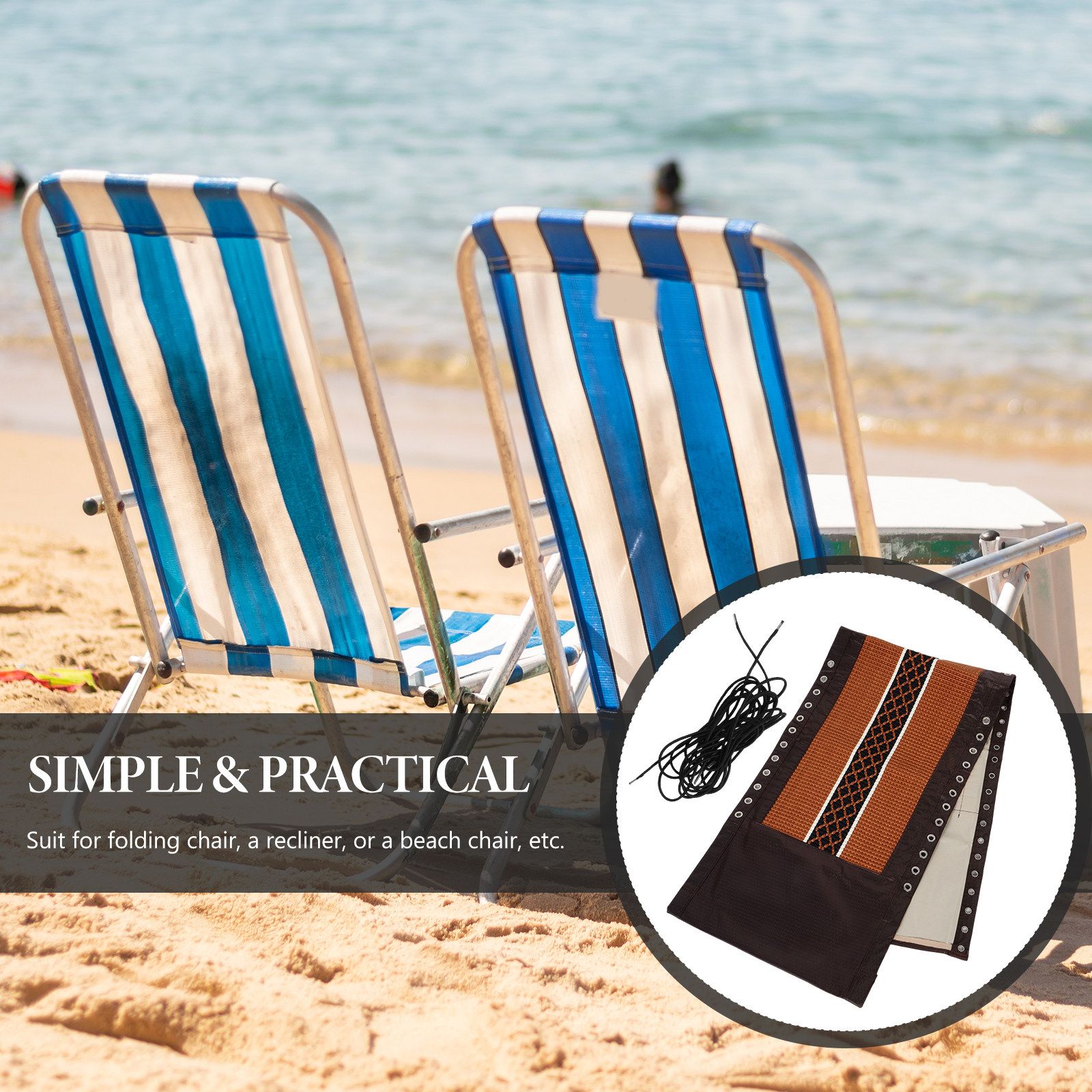 1Set Portable Chair Replacemen - Outdoor Camping Chairs reseña y precio