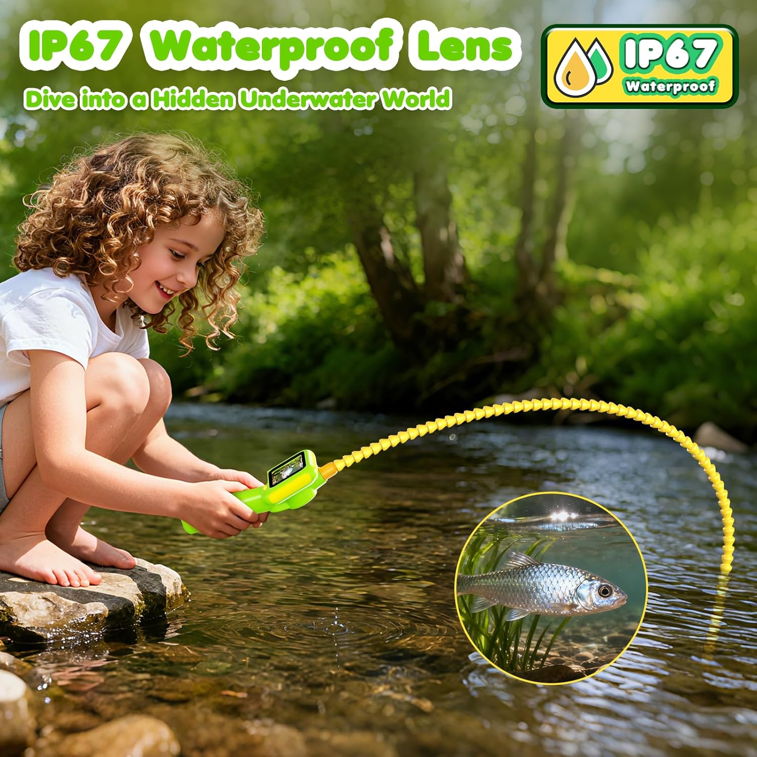 Endoscope for Kids, Borescope  - Outdoor Camping Toys reseña y precio