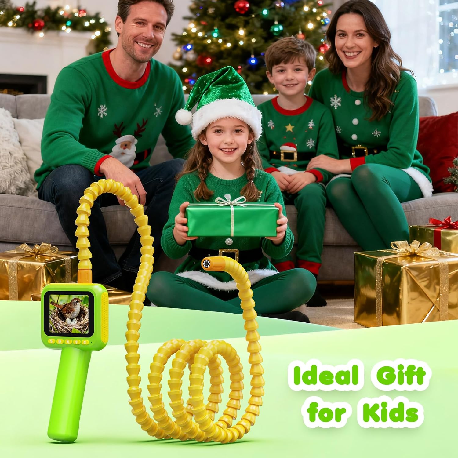 Endoscope for Kids, Borescope  - Outdoor Camping Toys reseña y precio