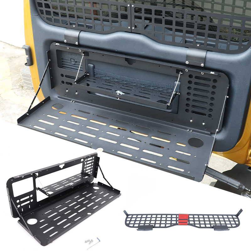 Aluminum Alloy Tailgate Storag - Outdoor Camping Table With Storage reseña y precio