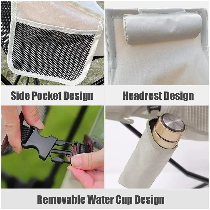 Portable foldable camping chai - Outdoor Camping Chairs reseña y precio
