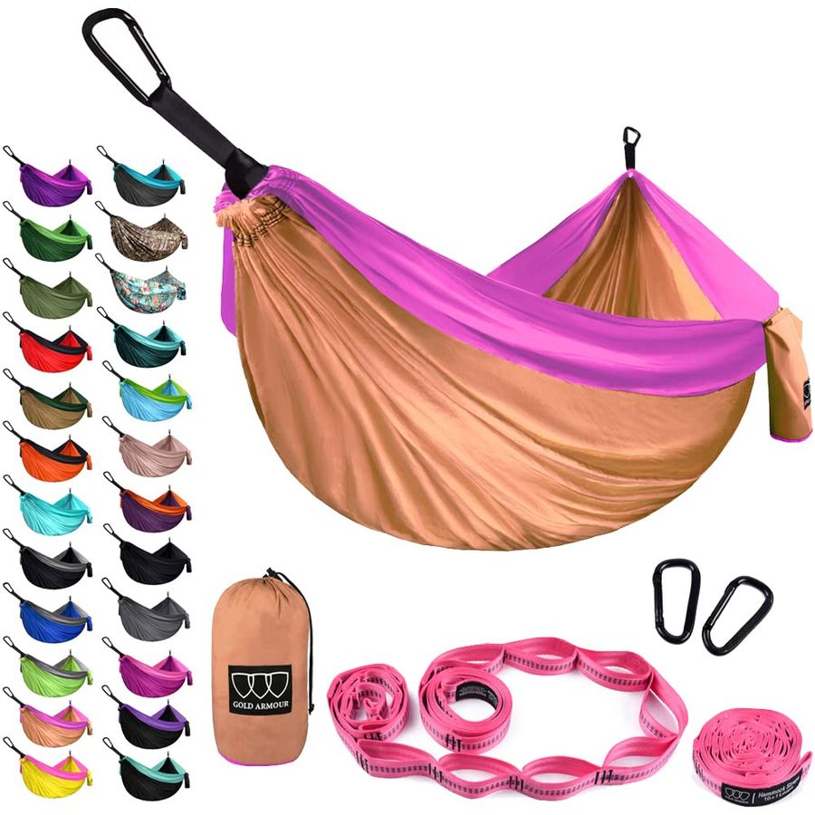 Camping Hammock XL Double Hamm - Outdoor Camping Gear Brands reseña y precio