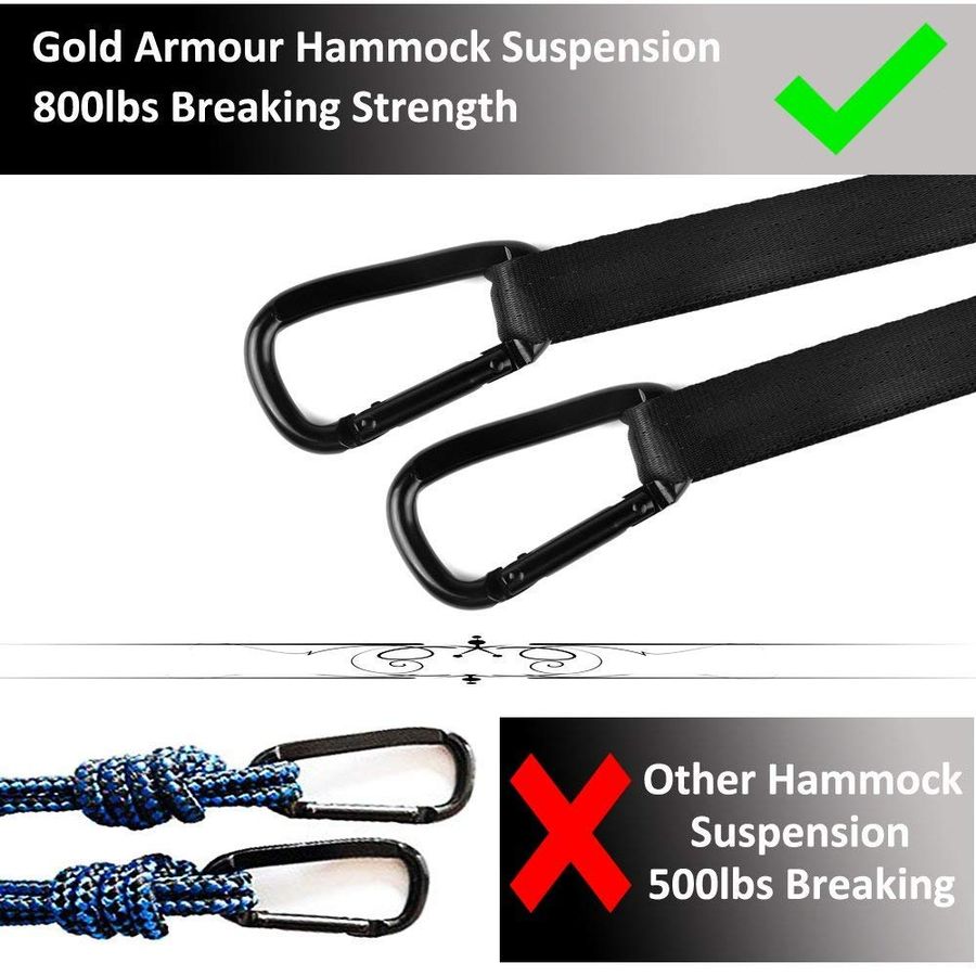 Camping Hammock XL Double Hamm - Outdoor Camping Gear Brands reseña y precio