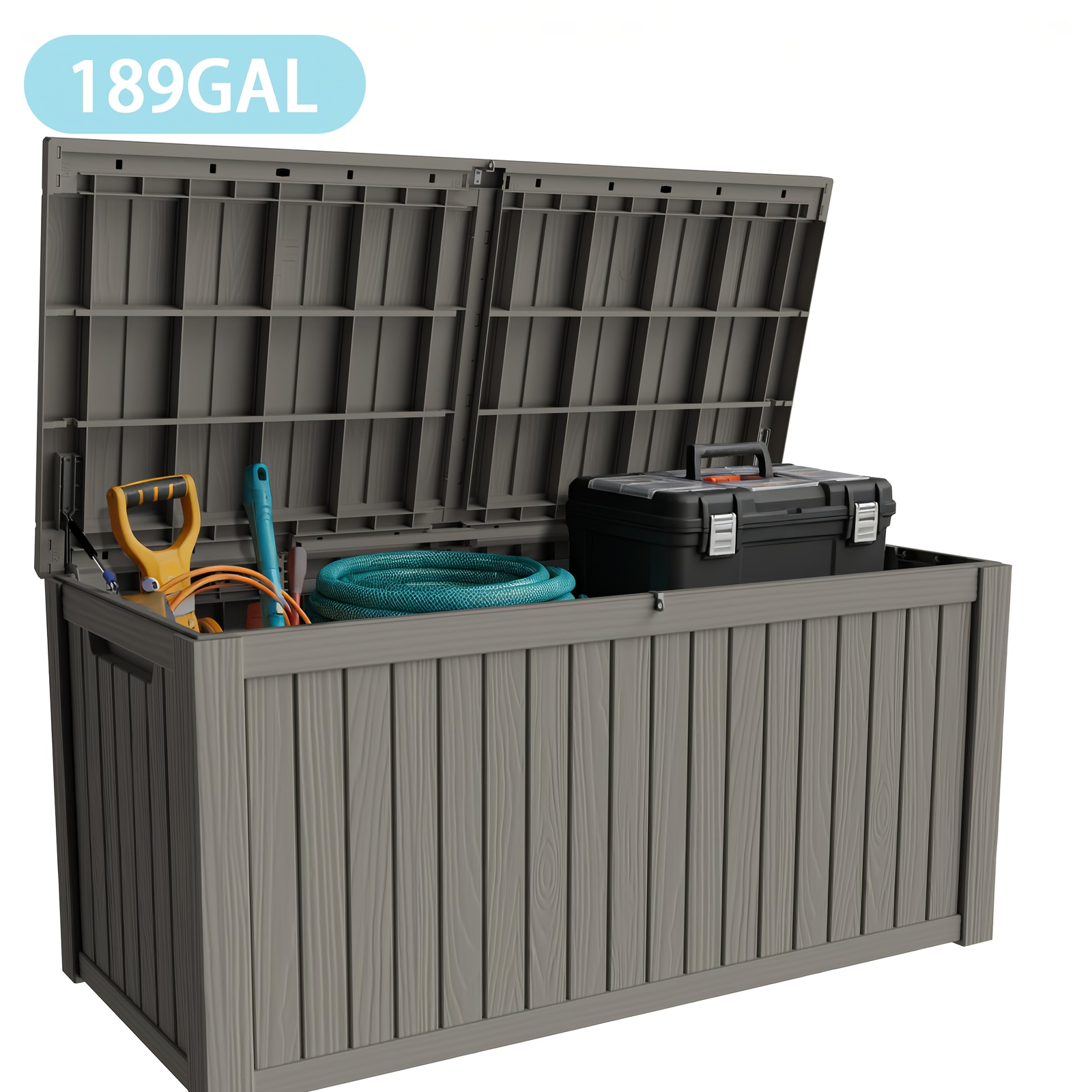 TARKARI 260/230/150/129/49 Gal - Outdoor Camping Table With Storage reseña y precio