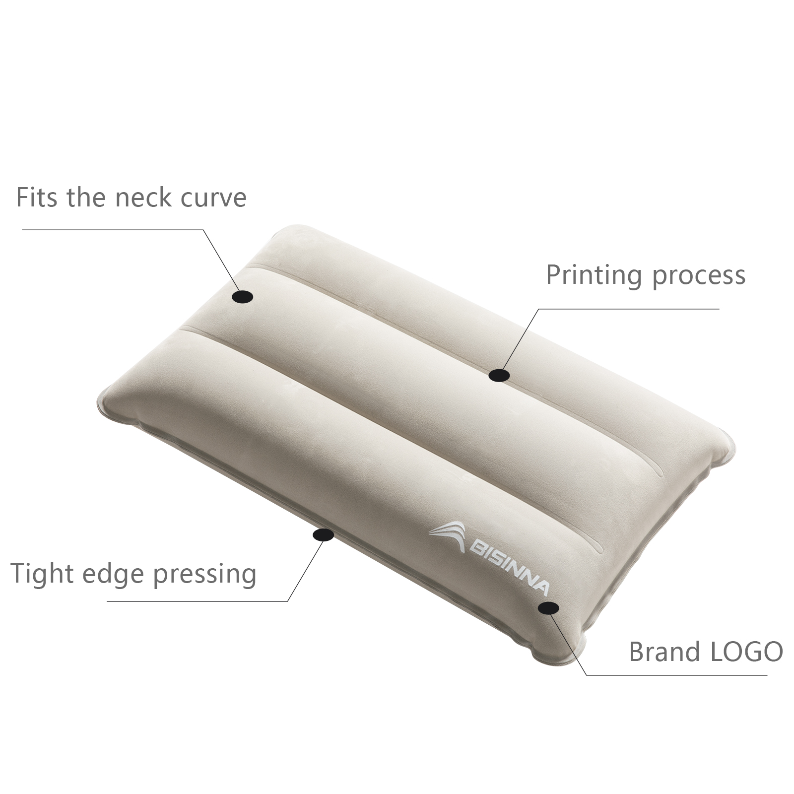 BISINNA Inflatable Pillow,Port - Outdoor Camping Floor Mat reseña y precio