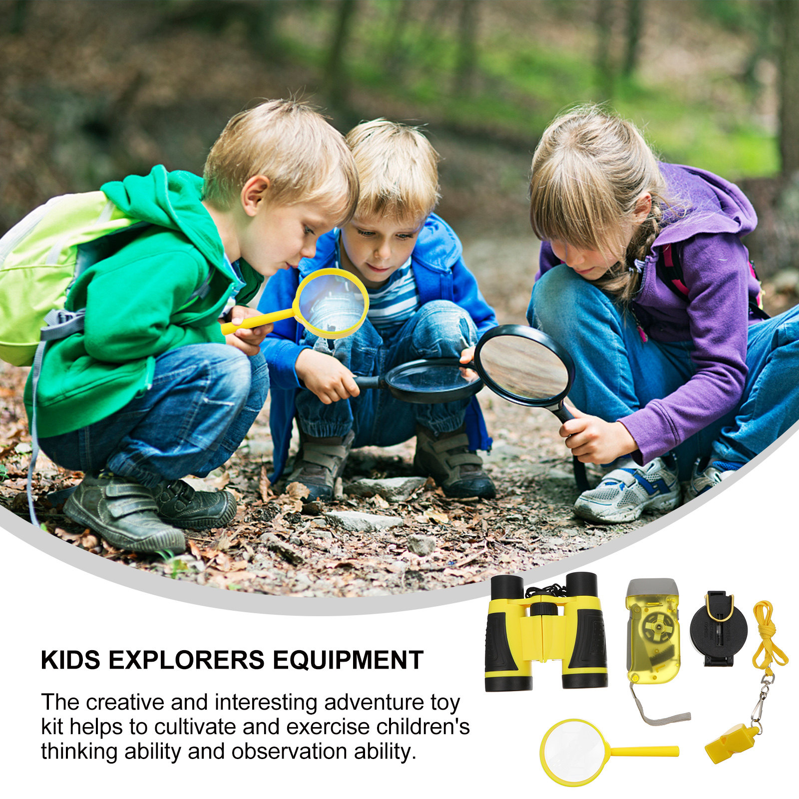 1Set Kids Outdoor Adventure In - Outdoor Camping Toys reseña y precio
