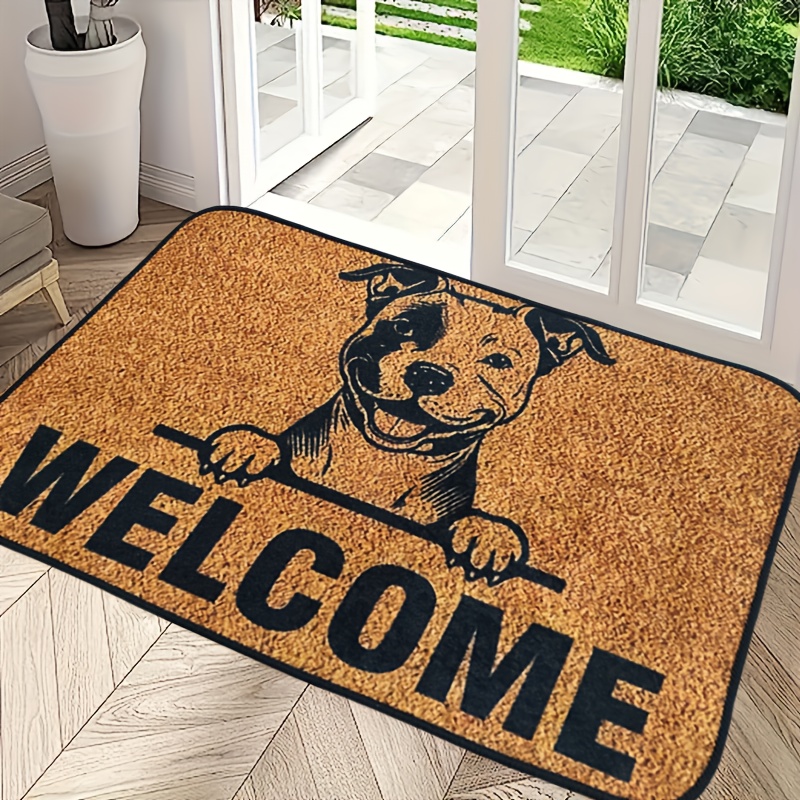 VIKAMA Cute Pet Welcome Doorma - Outdoor Camping Floor Mat reseña y precio