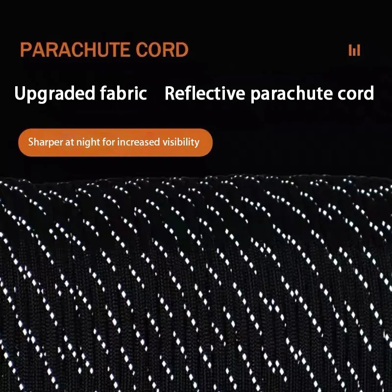 Reflective Paracord 550 Milita - Outdoor Camping Extension Cord reseña y precio