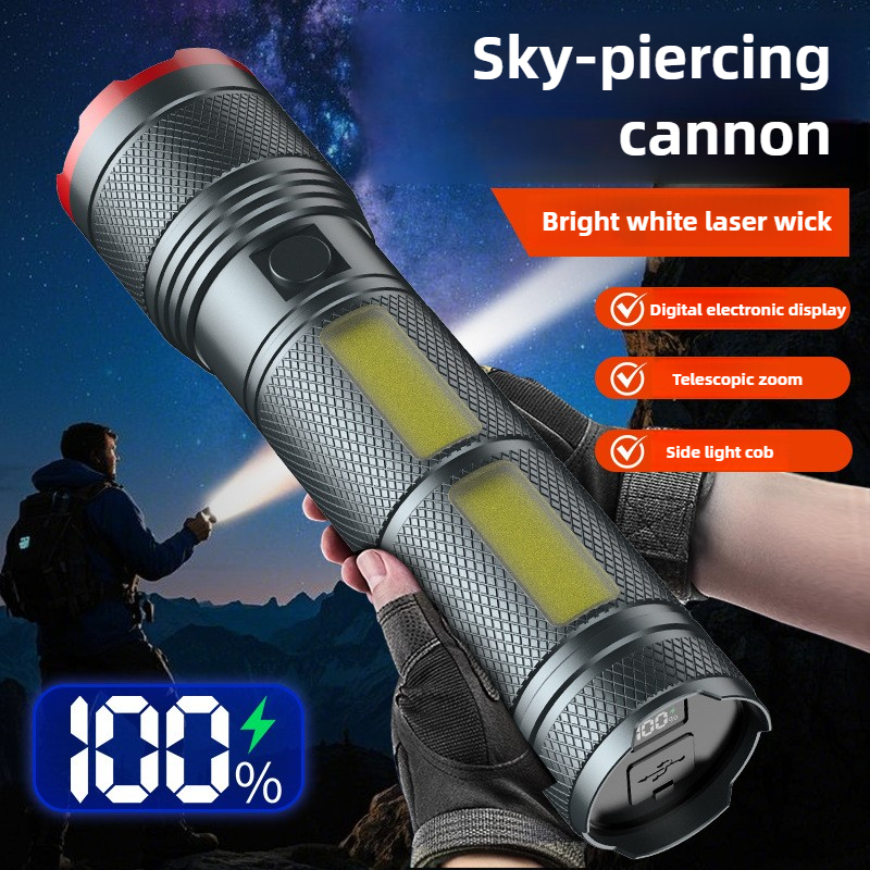 7200mAh Highlight Flashlight C - Outdoor Camping Hiking reseña y precio
