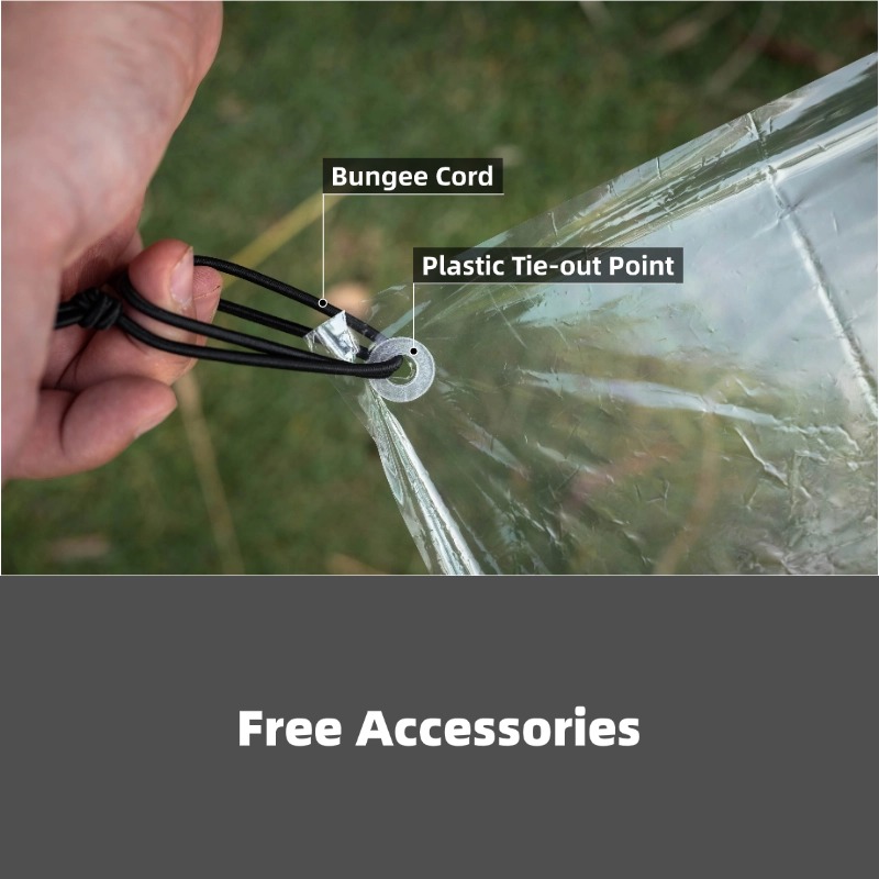Ultralight Polycro Footprint 6 - Outdoor Camping Floor Mat reseña y precio
