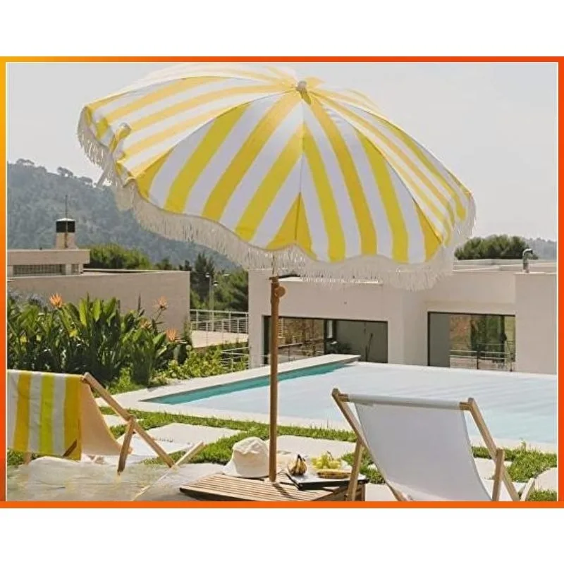 2026 2-meter Yellow Striped Um - Outdoor Camping Events 2026 reseña y precio