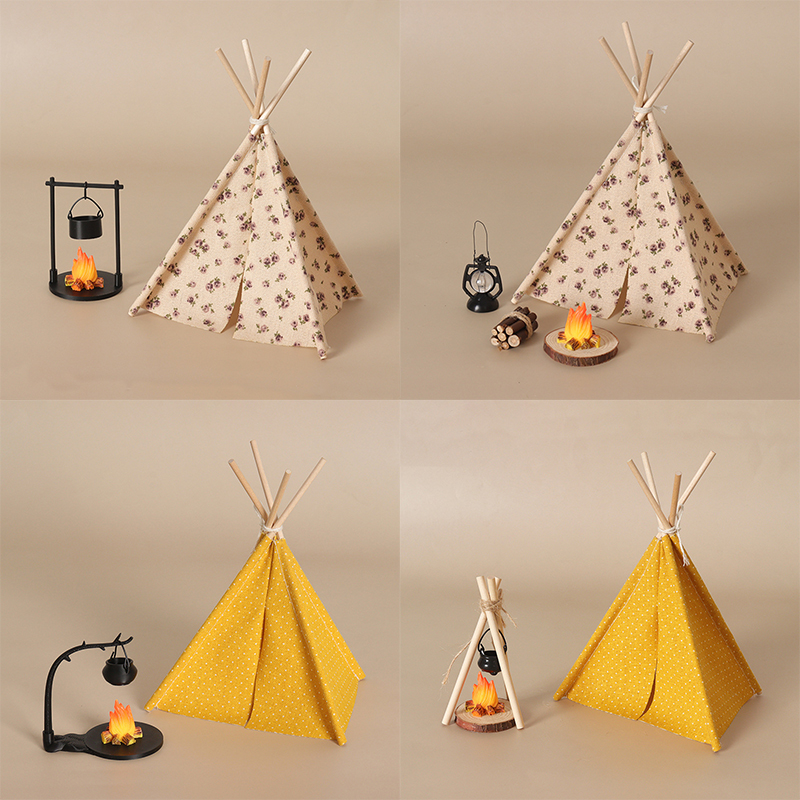 【1:12 Scale Camping Tent Model - Outdoor Camping Toys reseña y precio