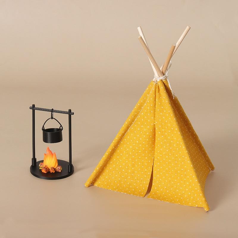 【1:12 Scale Camping Tent Model - Outdoor Camping Toys reseña y precio