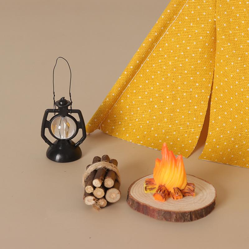 【1:12 Scale Camping Tent Model - Outdoor Camping Toys reseña y precio