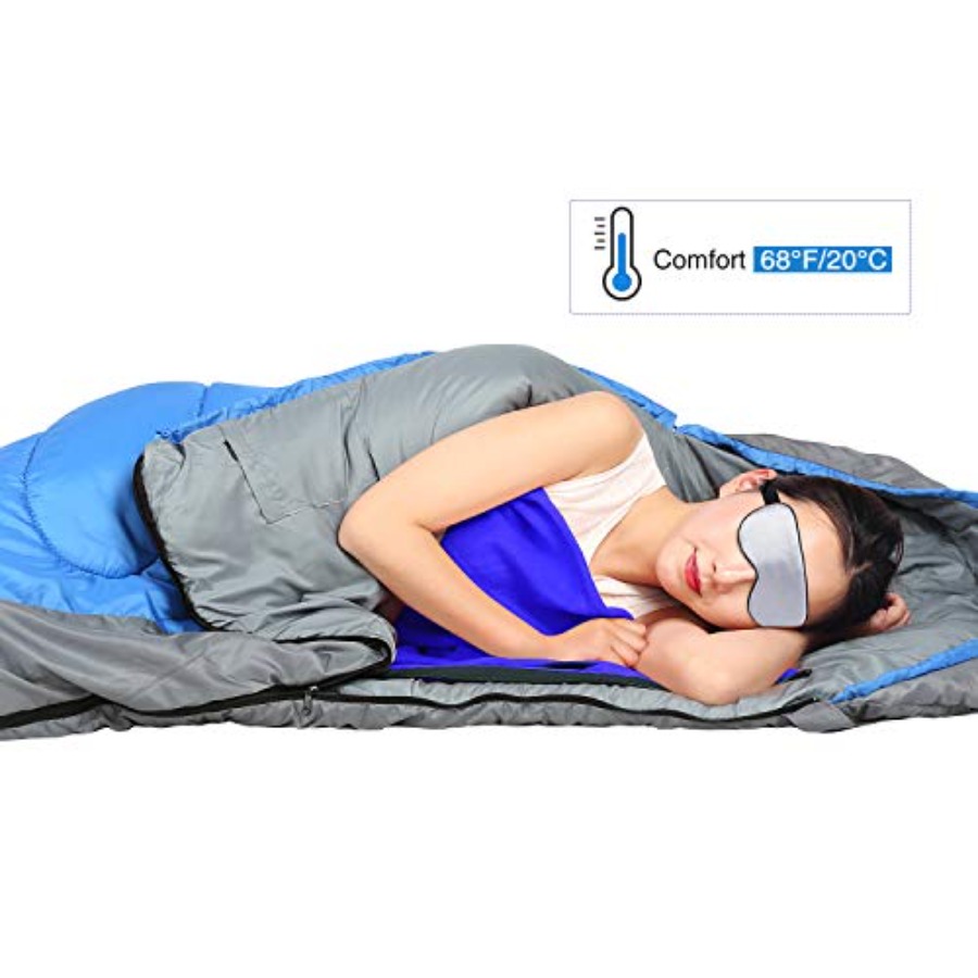 Fleece Sleeping Bag Liner for  - Outdoor Camping Blanket reseña y precio