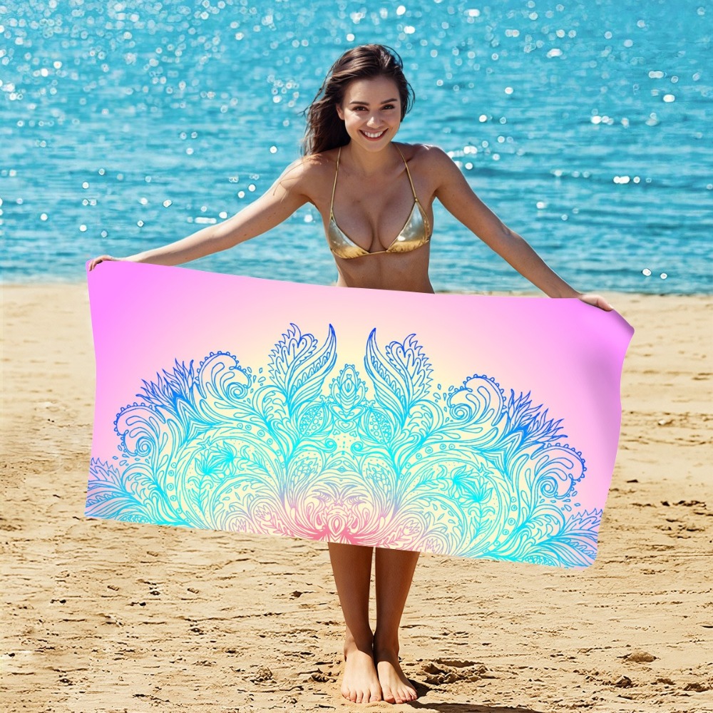 Mysterious Pattern Beach Towel - Outdoor Camping Blanket reseña y precio