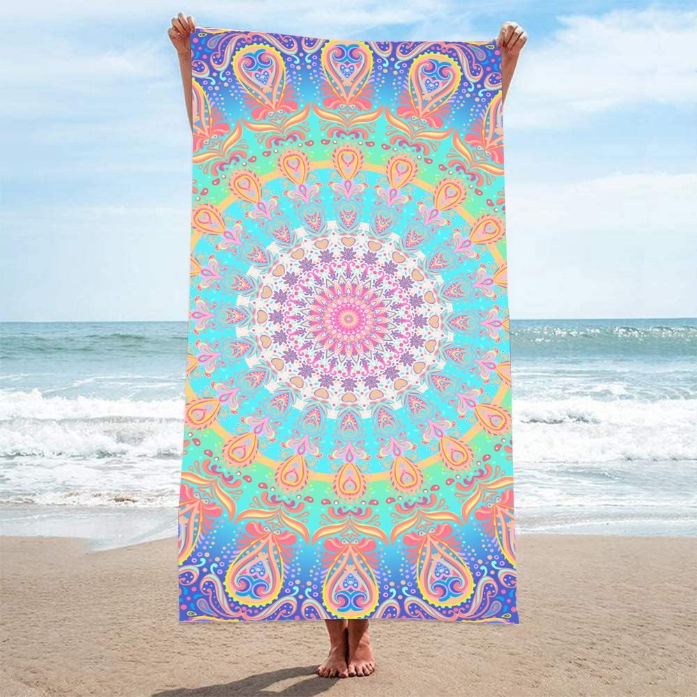 Mysterious Pattern Beach Towel - Outdoor Camping Blanket reseña y precio