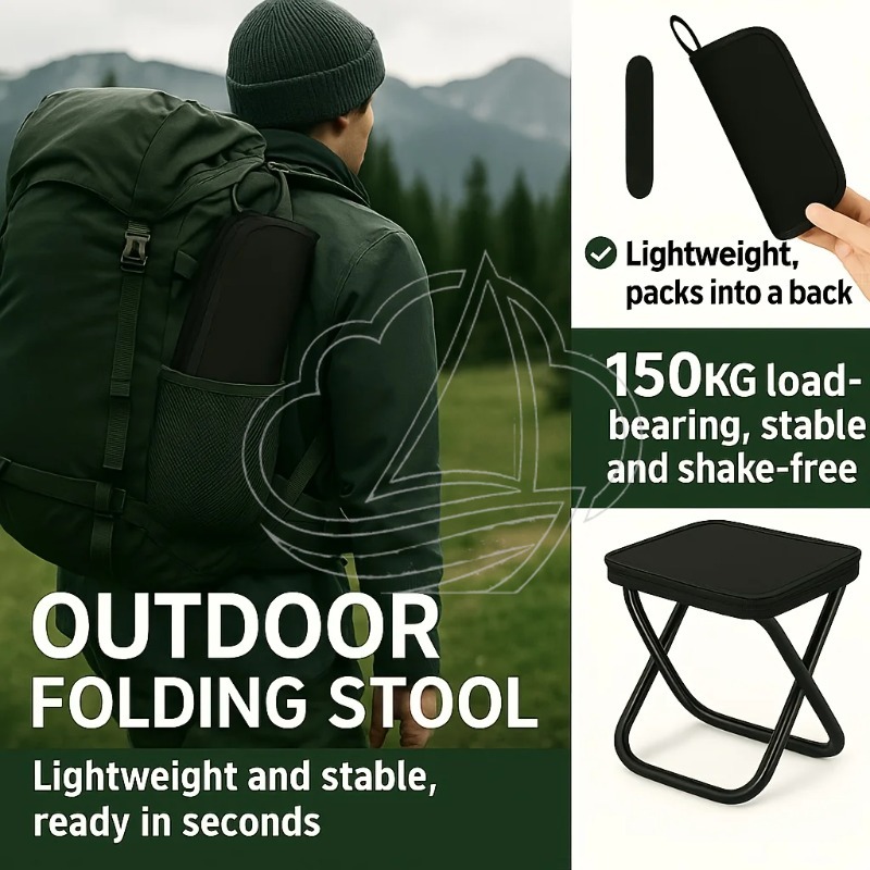 Lightweight Foldable Outdoor C - Outdoor Camping Chairs reseña y precio